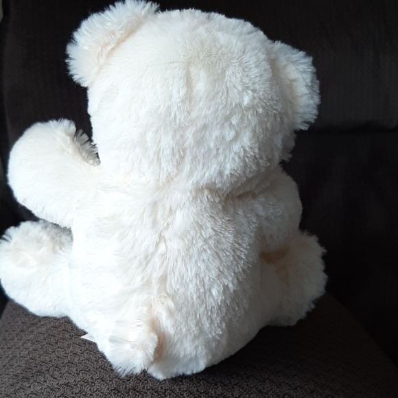 White Little Teddy Bear - Picture 3 of 5